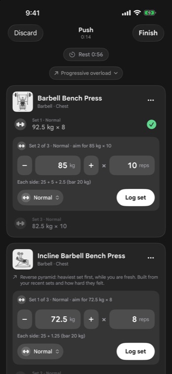 Active workout